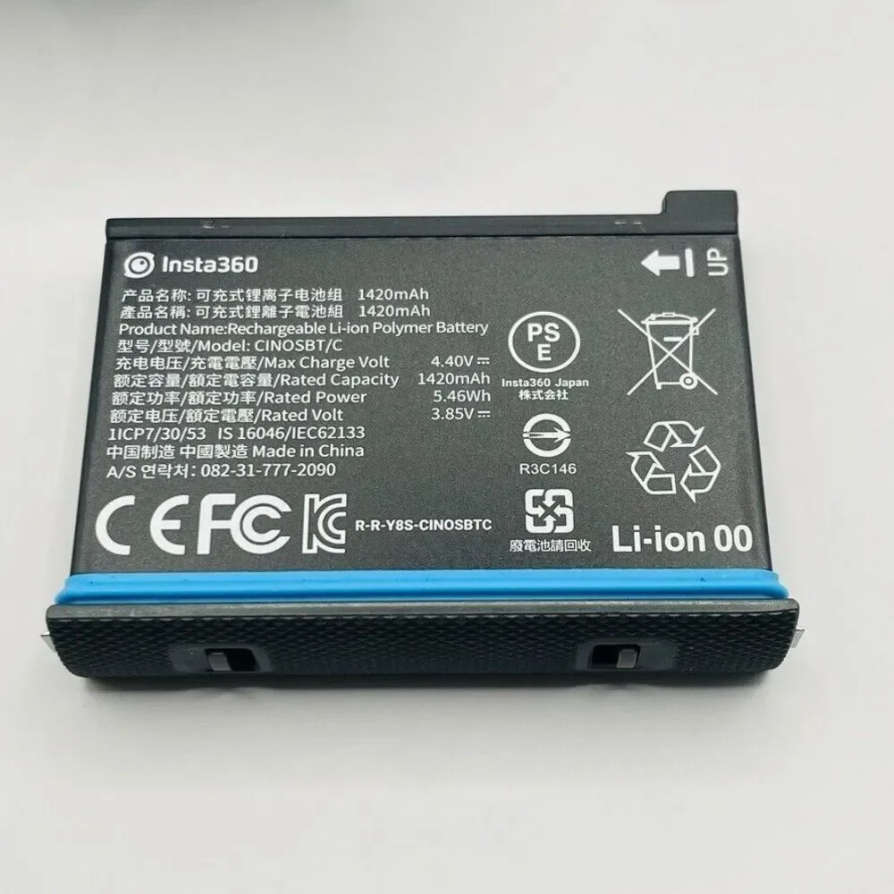 Insta360 x2 Genuine Batteries with Low Usage + X Cases‎